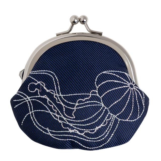 KY70-978/ミニがま口/あかくらげ