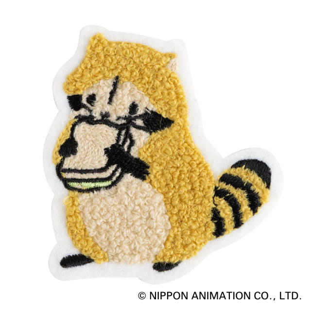 KYWS-1196/サガラワッペン/サンドウィッチを食べるラスカル