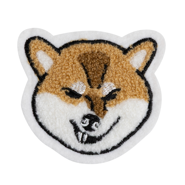 KYWS-1214/サガラワッペン/ムキ柴