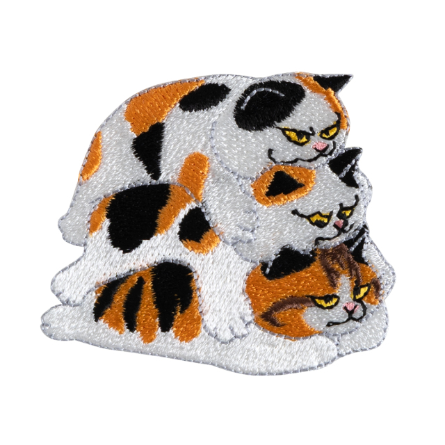 KYWS-1239/ワッペン/猫団子