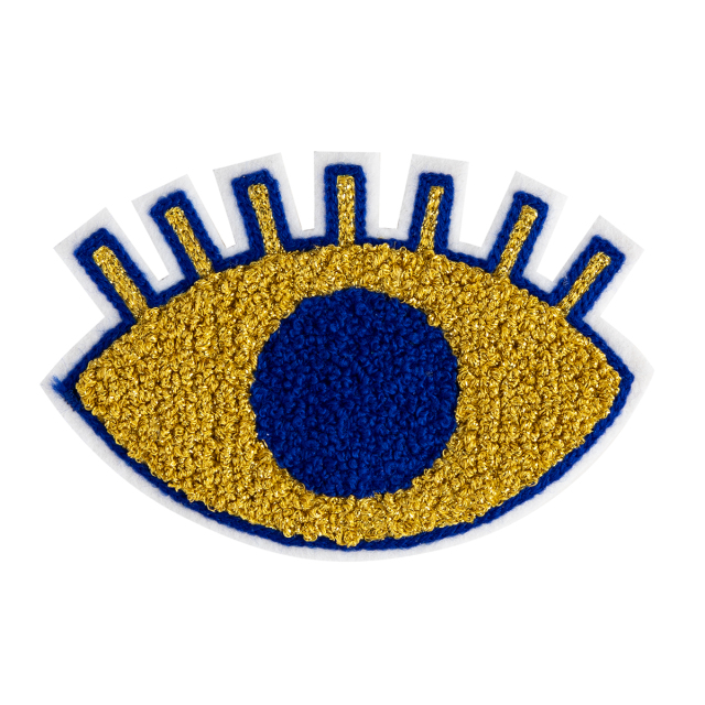 KYWS-425SG/サガラワッペン/一つ目小僧(ゴールド)